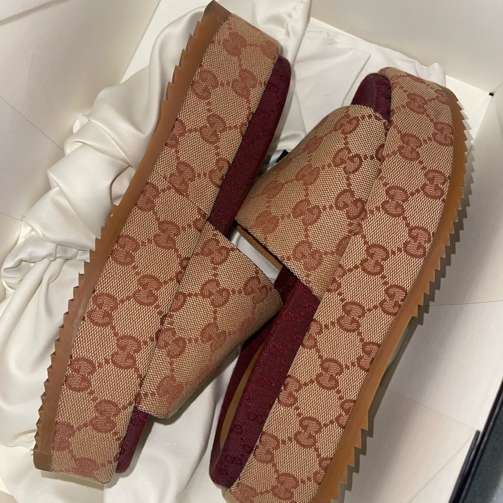 Gucci platform sandals